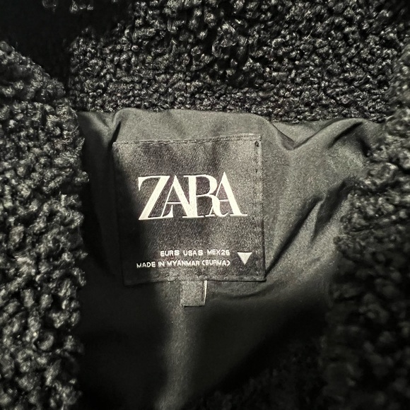 Zara teddy coat - Picture 3 of 5